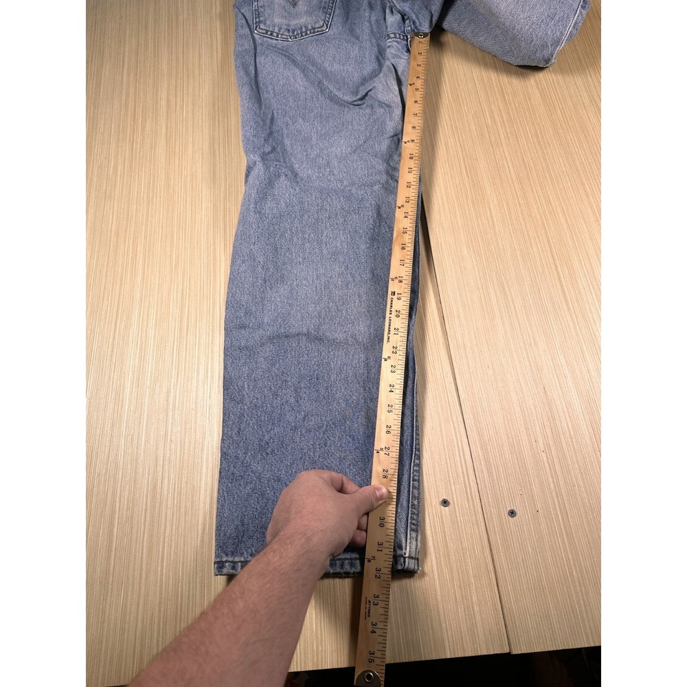 Vintage Levi's 550‎ Jeans Mens 42X32 Blue Denim Cotton Relaxed Fit Straight Leg - Picture 9 of 9